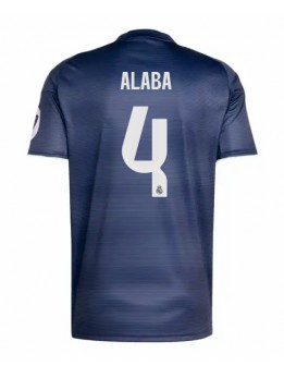 Billige Real Madrid David Alaba #4 Bortedrakt 2025-26 Kortermet